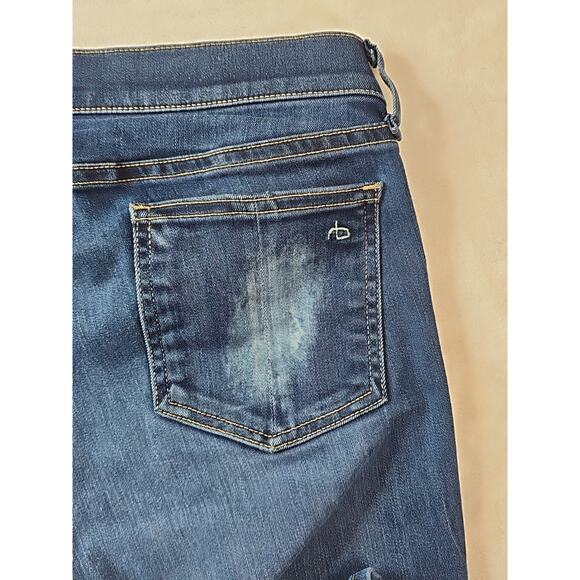 Rag & Bone Jeans Womens 31 Mid Rise Ankle Skinny Stretch Denim Bedford - Picture 13 of 15
